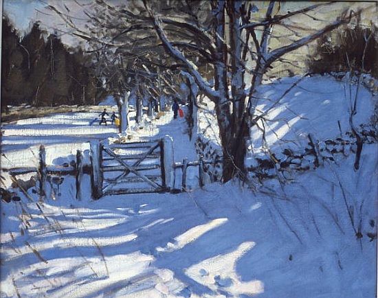 Gate near Youlgreave, Derbyshire à Andrew  Macara
