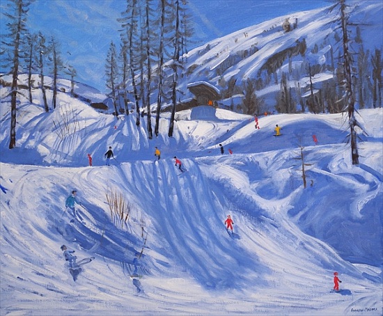Ski station, Tignes à Andrew  Macara