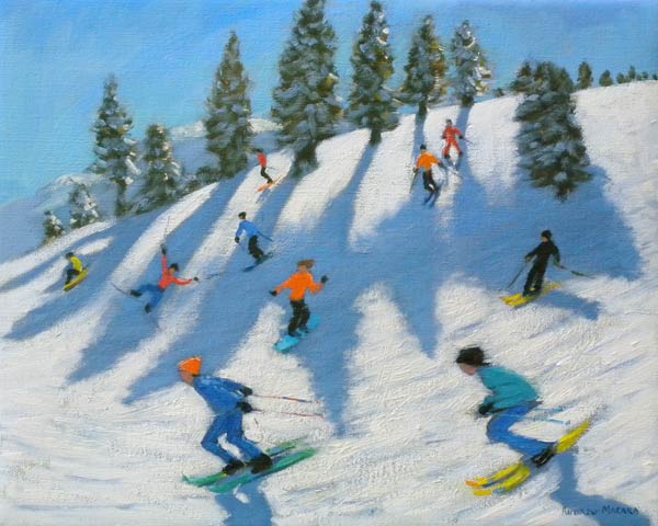 Skiers, Lofer à Andrew  Macara