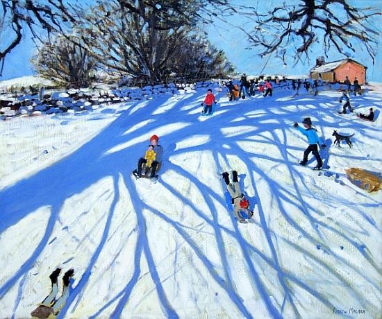 The shadow, Derbyshire à Andrew  Macara