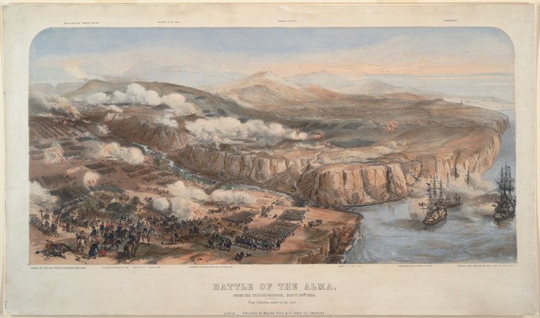 The Battle of the Alma on September 20, 1854 à Andrew Maclure