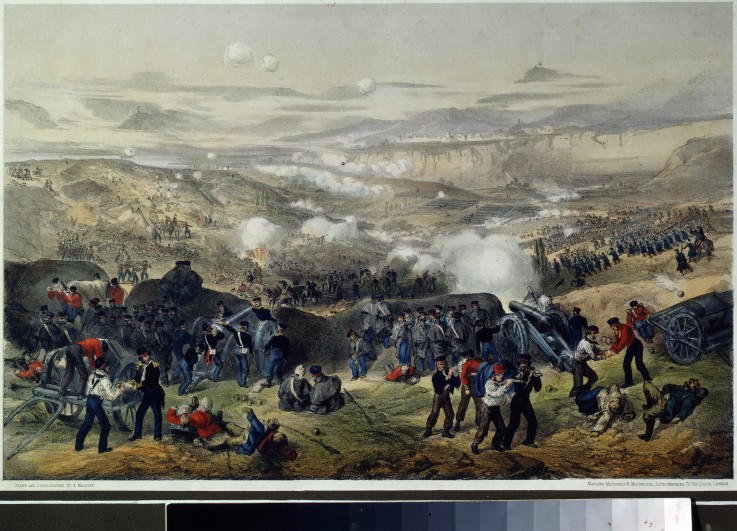 The Battle of Inkerman on November 5, 1854 à Andrew Maclure