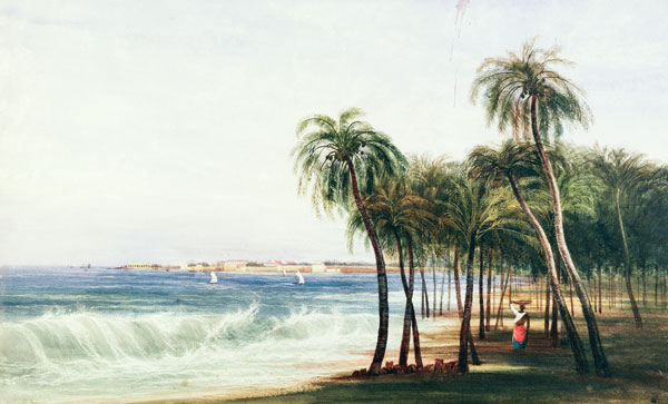 A View of Colombo, Ceylon à Andrew Nicholl