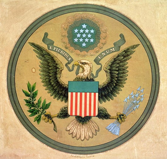 Great Seal of the United States, c.1850 à Andrew B. Graham