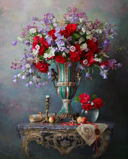 Still life with flowers