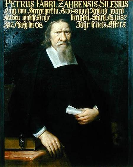 Portrait of Petrus Fabri à Andrzej Stech