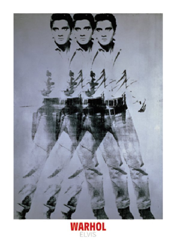 Elvis, 1963  - (AW-929) à Andy Warhol