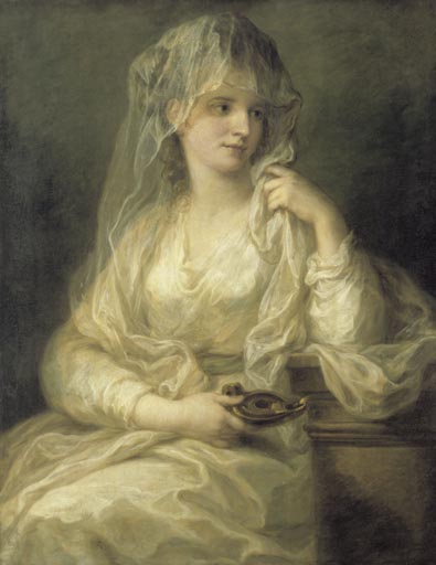 Bildnis einer Dame als Vestalin à Angelica Kauffmann