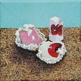 Three Sweets, 2005 (oil on canvas) 