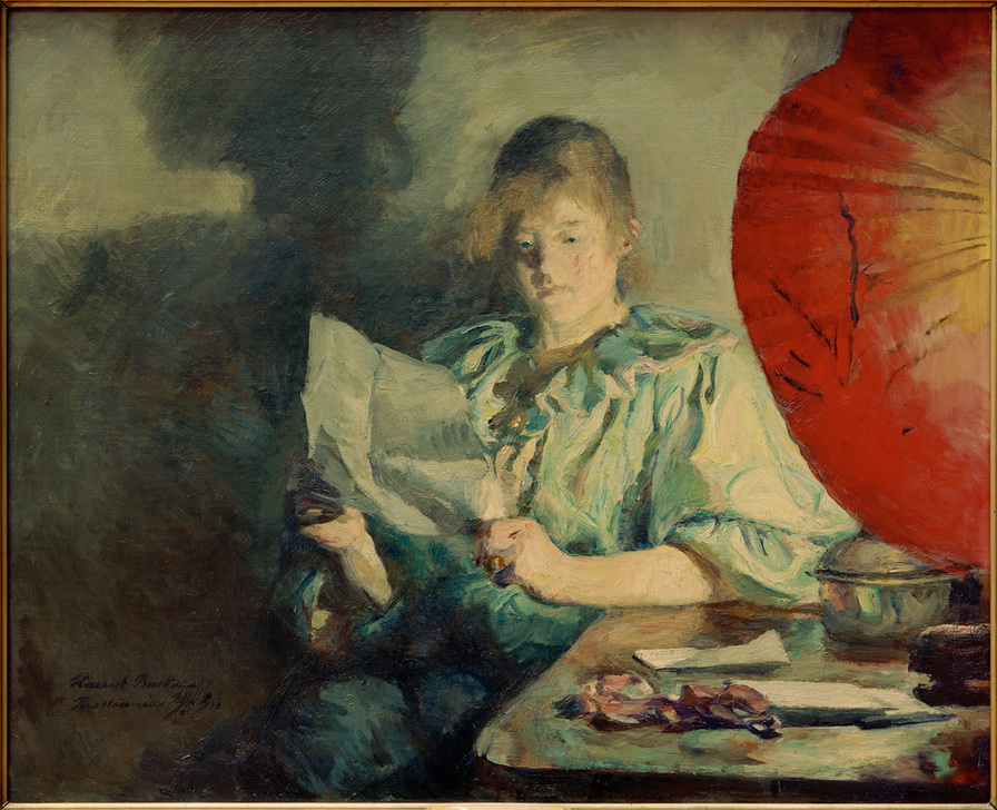Abend, Interieur à Anna Ancher