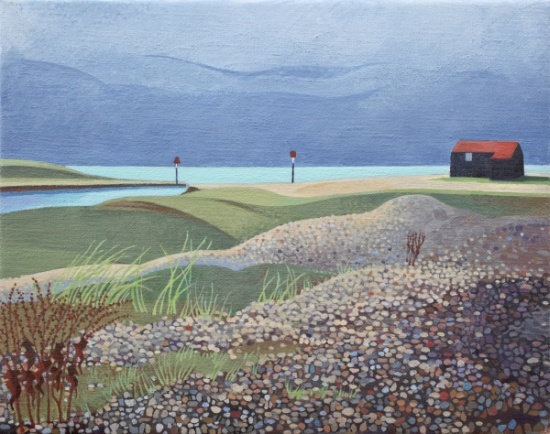 Hut, Rye Harbour à Anna  Teasdale