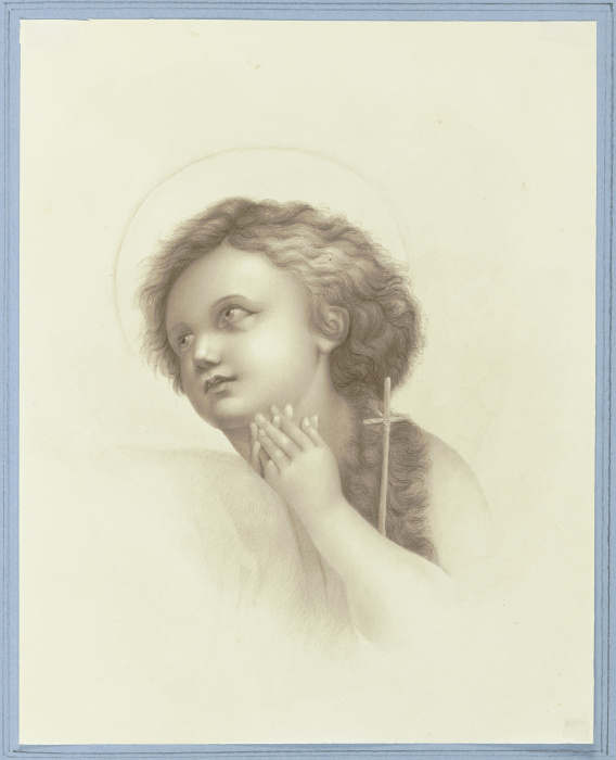 Betender Johannesknabe aus Raffaels Madonna della Seggiola à Anna von Biedenfeld