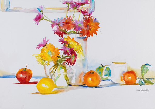 Fruit and Flowers à Anne Hannaford 