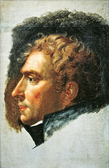Portrait of Duroc, Grand Marshal of the Palace à Anne Louis Girodet de Roucy-Trioson