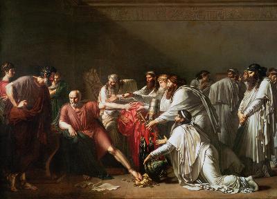 Hippocrates (c.460-c.377 BC) Refusing the Gifts of Artaxerxes I (d.425 BC) 1792