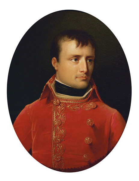 Napoleon Bonap. als 1.Konsul von Frankreich. Kopie nach dem Gemälde von Jacque à Anne-Louis Girodet de Roucy-Trioson