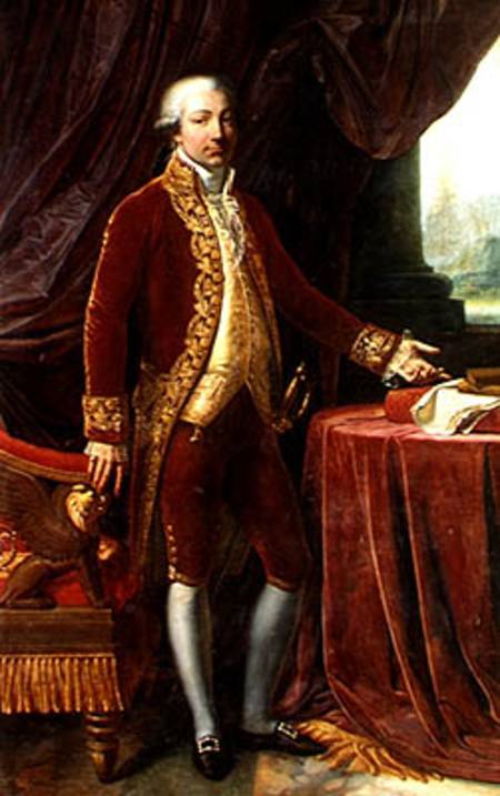 Portrait of Charles-Marie Bonaparte (1746-85) à Anne-Louis Girodet de Roucy-Trioson