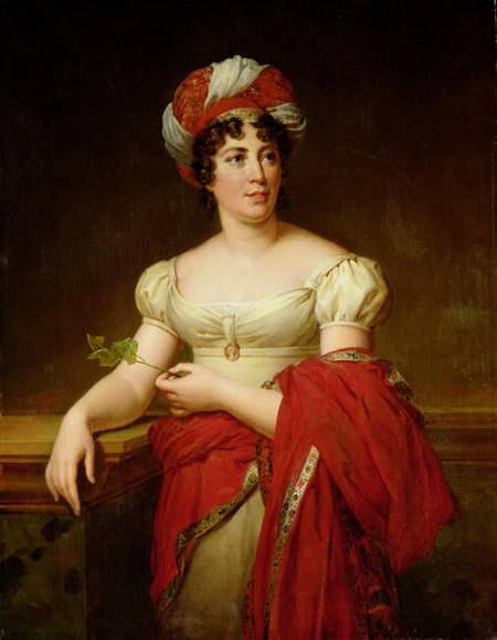 Portrait of Madame de Stael (1766-1817) à Anne-Louis Girodet de Roucy-Trioson
