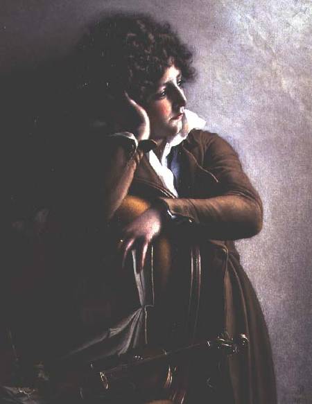 Portrait of Romainville-Trioson à Anne-Louis Girodet de Roucy-Trioson