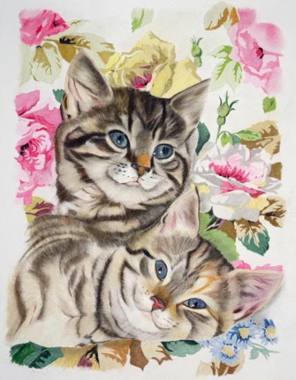 Two kittens à Anne  Robinson