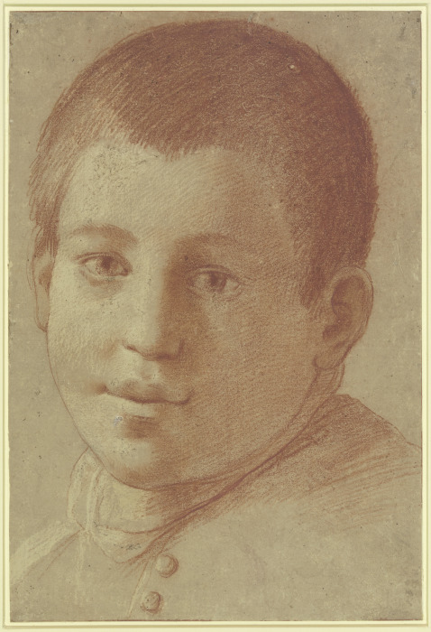 Portrait of a boy à Annibale Carracci, dit Carrache