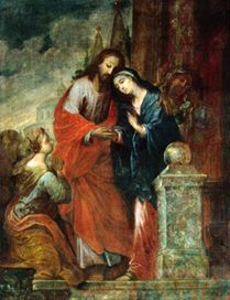 Départ Jesus de sa mère à Auteur anonyme, Haarlem (Pays-Bas)