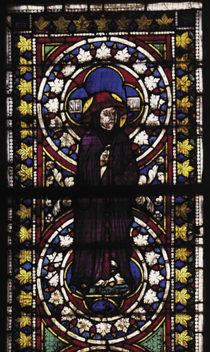 Assisi, Glasfenster, Hl.Hieronymus à Auteur anonyme, Haarlem (Pays-Bas)