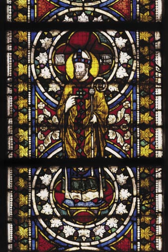 Assisi, Glasfenster, Hl.Martin von Tours à Auteur anonyme, Haarlem (Pays-Bas)