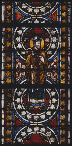 Assisi, Glasfenster, Hl.Martin v.Tours à Auteur anonyme, Haarlem (Pays-Bas)