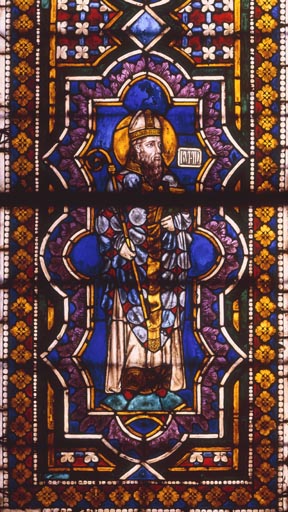 Assisi, Glasfenster, Hl.Rufinus à Auteur anonyme, Haarlem (Pays-Bas)