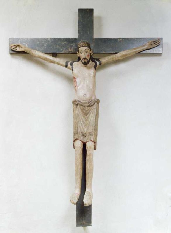 Kruzifix. 3. Viertel des 12. Jh. à Anonym Romanisch