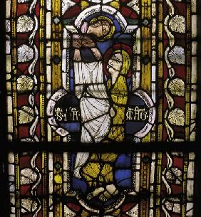 Assisi, Glasfenster, Maria Magdalena