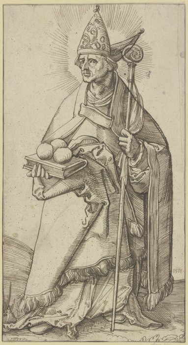 Der Heilige Nikolaus von Bari à Anonyme