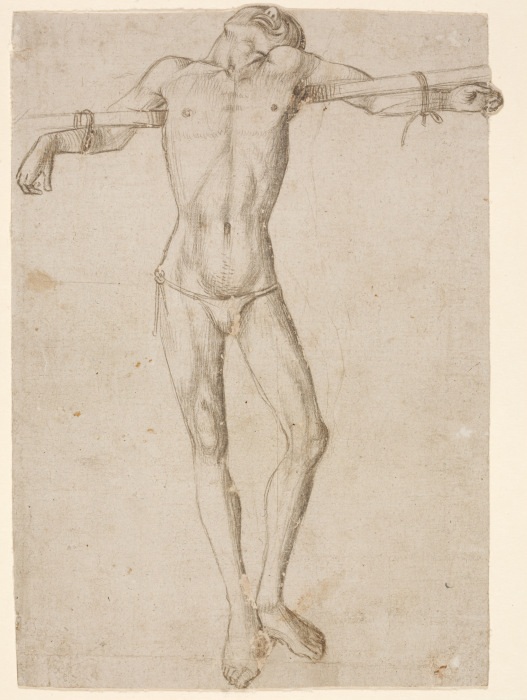 A Robber, study for a Crucifixion à Anonyme