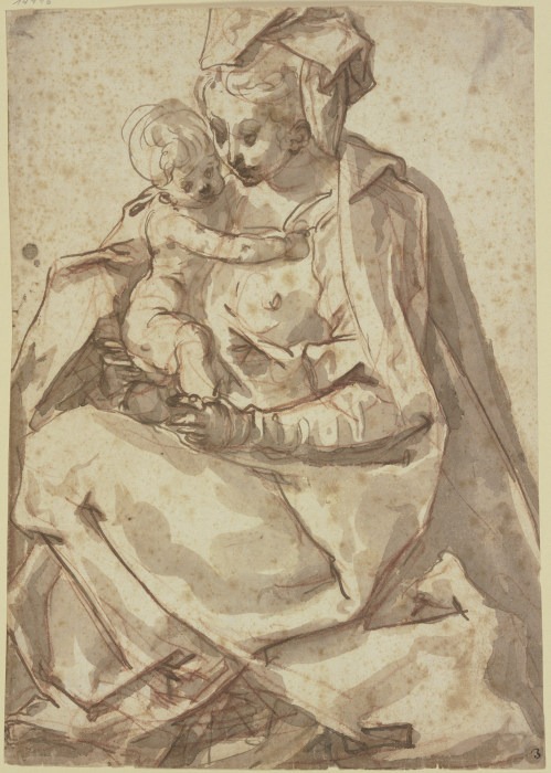 Madonna with child à Anonyme