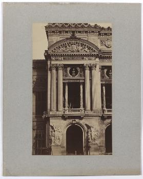 Paris: The Nouvel Opéra, western facade pavilion