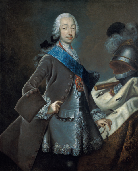 portrait de Pierre III  de Russie à Anonyme (russe)