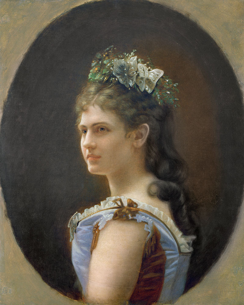 Katharina Schratt, mistress of Emperor Franz Joseph of Austria à Anonyme