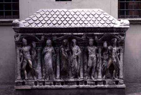 Ancient Roman Sarcophagus à Anonyme