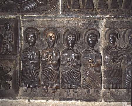The ApostlesPre-Romanesque relief à Anonyme