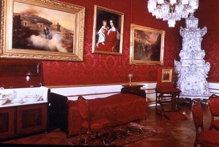 The Bedroom of Emperor Franz Joseph of Austria (1830-1916) à Anonyme