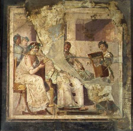 A Concert, from Herculaneum à Anonyme