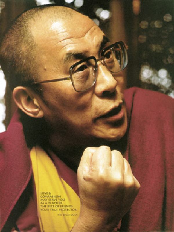 Dalai Lama à Anonymous