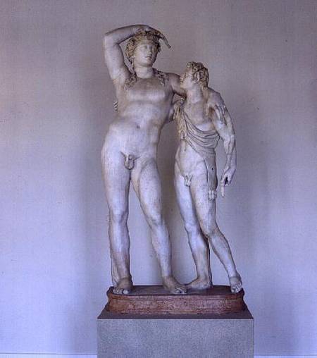 Dionysus and a Satyr à Anonyme
