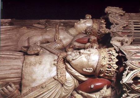 Effigy of Henry IV (1367-1413) on his Tomb in Canterbury Cathedral à Anonyme