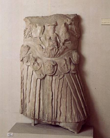 Front part of a mutilated torso in armourRoman à Anonyme