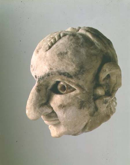 Head of a Manprobably from Mari à Anonyme