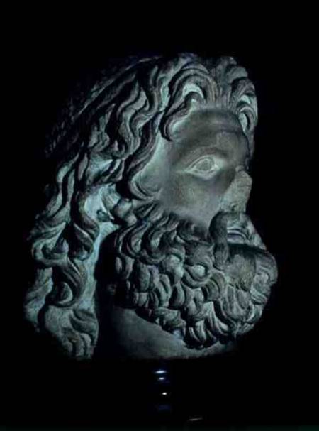 Head of Zeus found at Troy à Anonyme