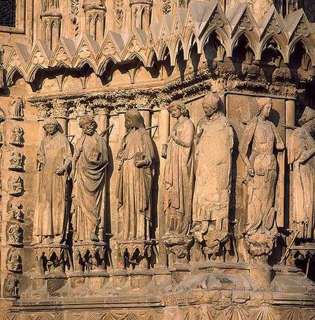 Jamb figures from the facade of the Cathedral à Anonyme