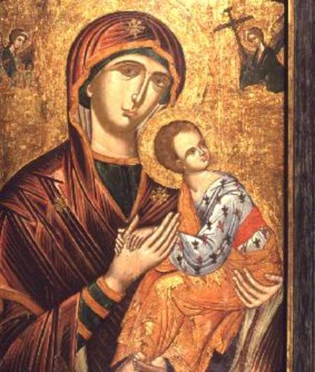 Mother of God of the PassionGreek Icon from Crete à Anonyme
